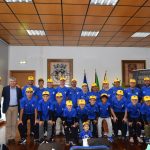 O CONCELHO RECEBEU A VISITA DE UMA EQUIPA DE JOVENS ATLETAS DA ESCOLA DE FUTEBOL FURACÃO DE TIJUCAS SC - BRASIL Nome do
