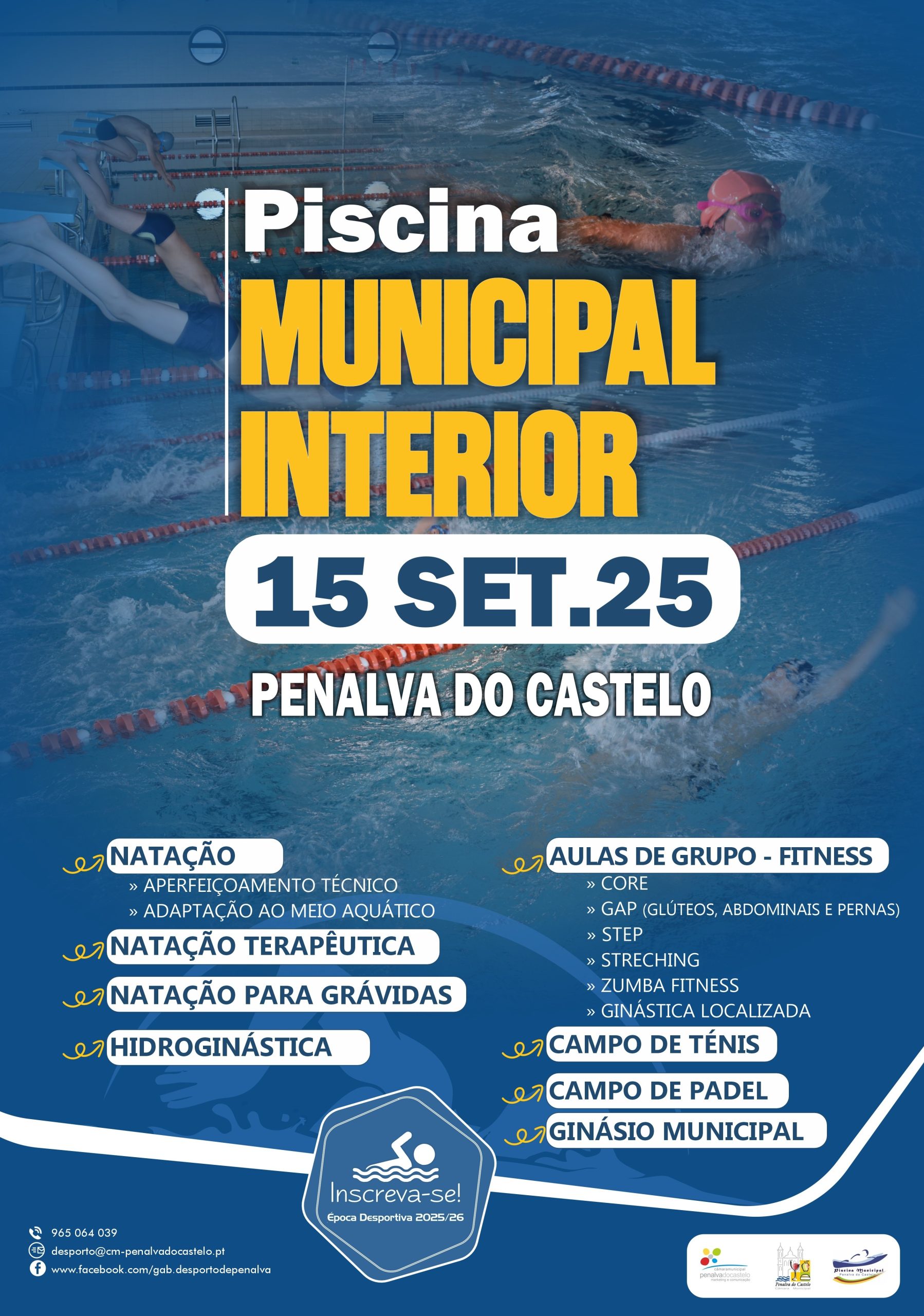 Cartaz Piscina Municipal
