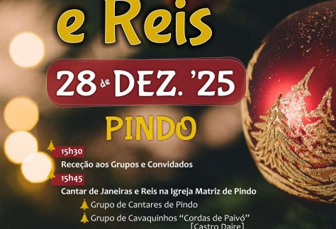 XVII Encontro de cantares de Janeiras e Reis - Pindo