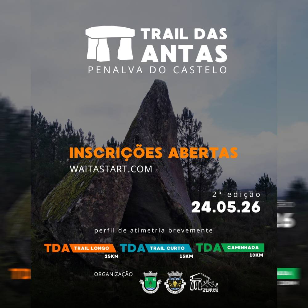 2ª Edição Trilhos das Antas – Inscrições abertas