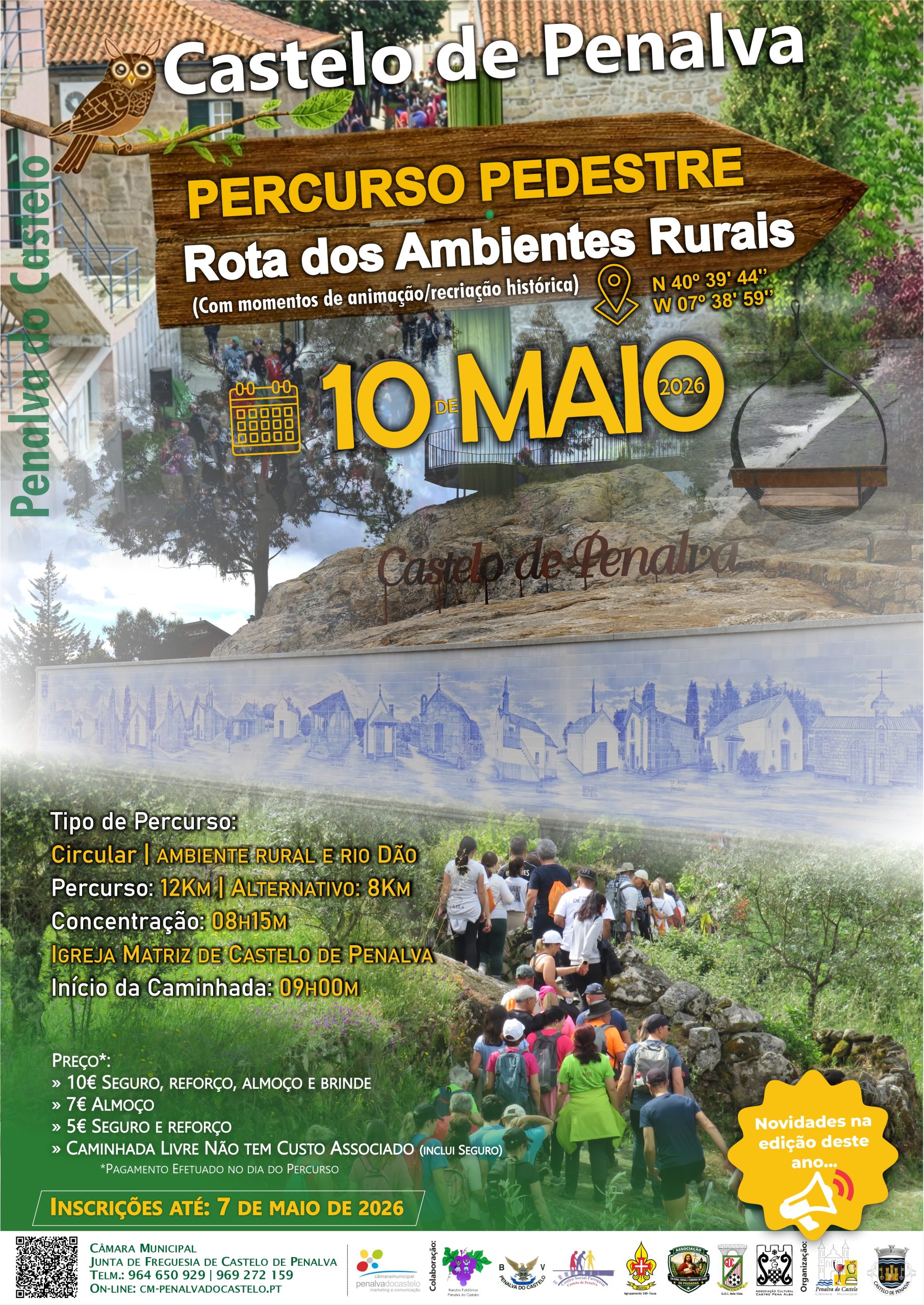 Rota dos Ambientes Rurais - Castelo de Penalva (com momentos de animação/recriação histórica)