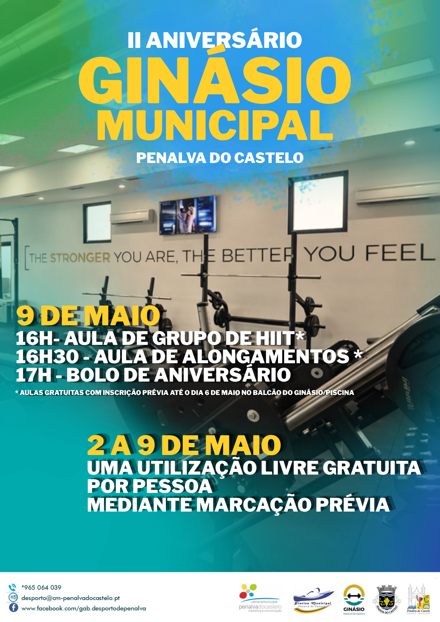 II Aniversario ginásio