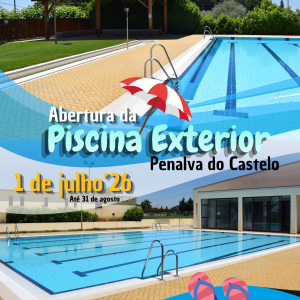 Abertura da Piscina Exterior