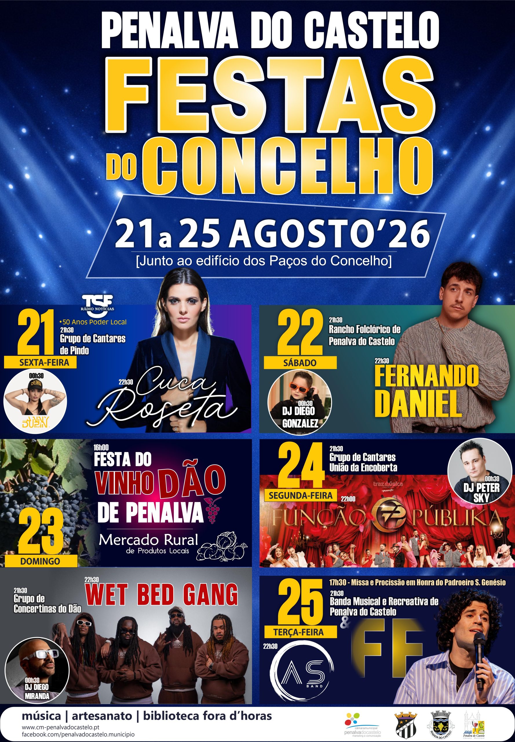 Festas do Concelho de Penalva do Castelo 2026