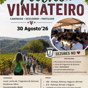 Trilho Vinhateiro – Sezures | 30 de agosto de 2026